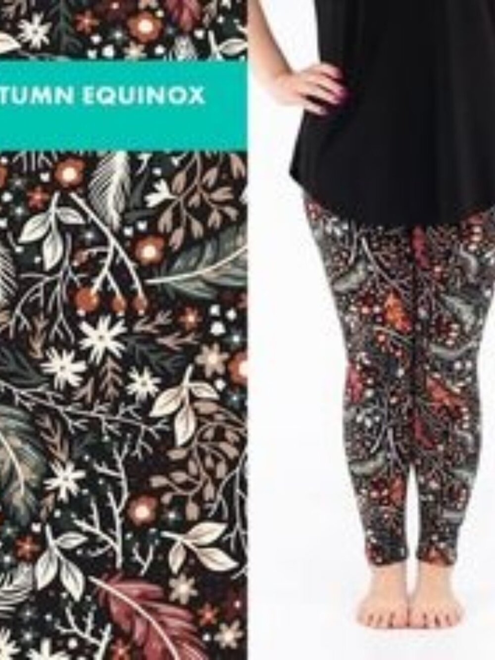 Bold Floral Sweetlegs Leggings